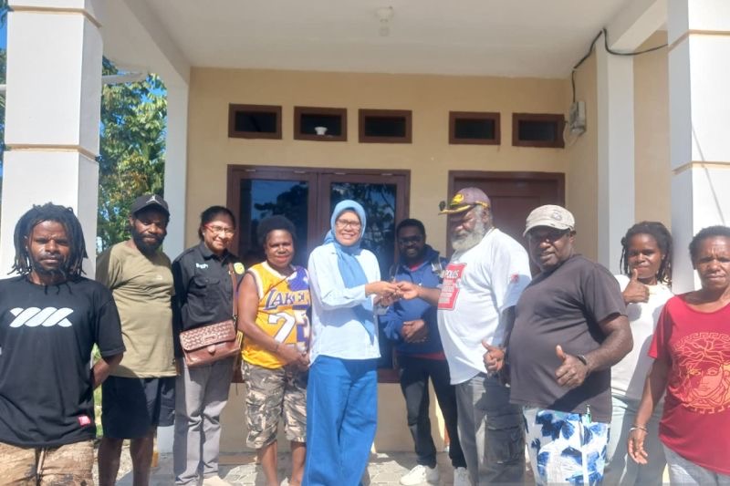 Masyarakat Tunas Matoa Apresiasi Bantuan Rumah dari Pemkab Mimika