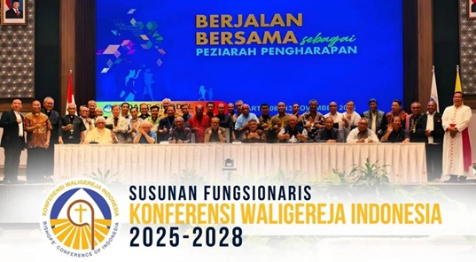 Susunan Fungsionaris KWI 2025-2028: Uskup Timika Jabat Ketua Komisi Karya Misioner