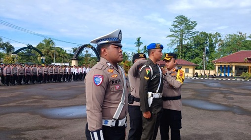 Operasi Zebra Noken 2025 Dimulai, Kapolres Harap Masyarakat Makin Tertib Berlalu Lintas