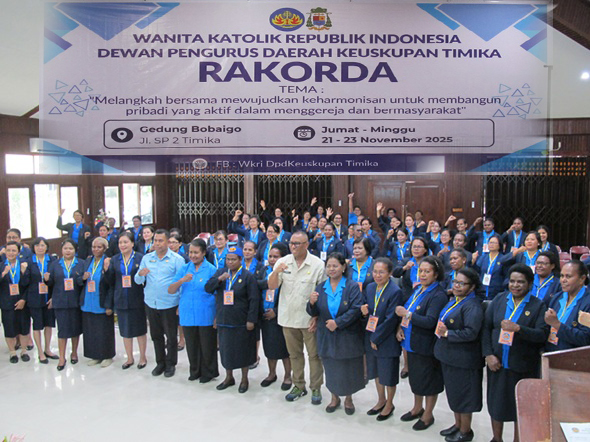 WKRI Mimika Gelar Rakorda 2025: Meneguhkan Harmoni, Melayani Gereja dan Masyarakat