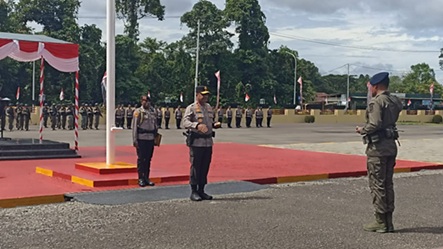 Operasi Amole I Dimulai: 750 Personel Polda Papua Tengah Amankan Area Vital Freeport