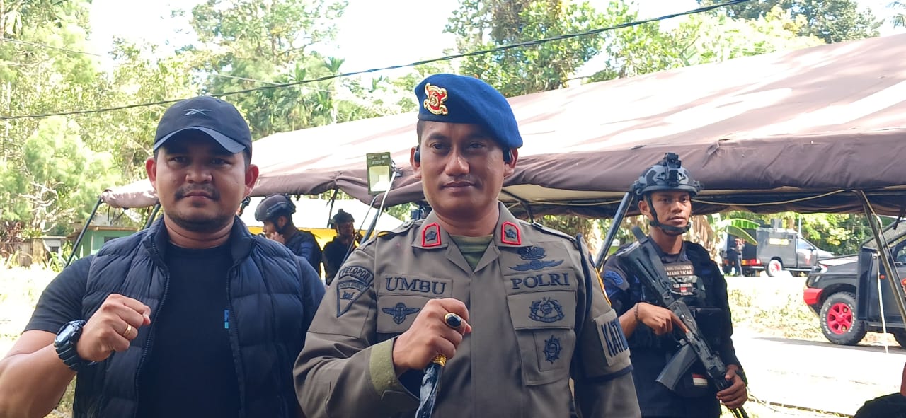 Brimob Papua Tengah Perketat Pengamanan Pasca Perdamaian Konflik Kwamki Narama