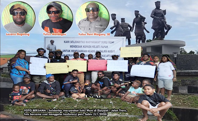 Kasus Aeromodelling: Solidaritas Masyarakat Suku Moni Desak Keadilan untuk Paulus Kurnala