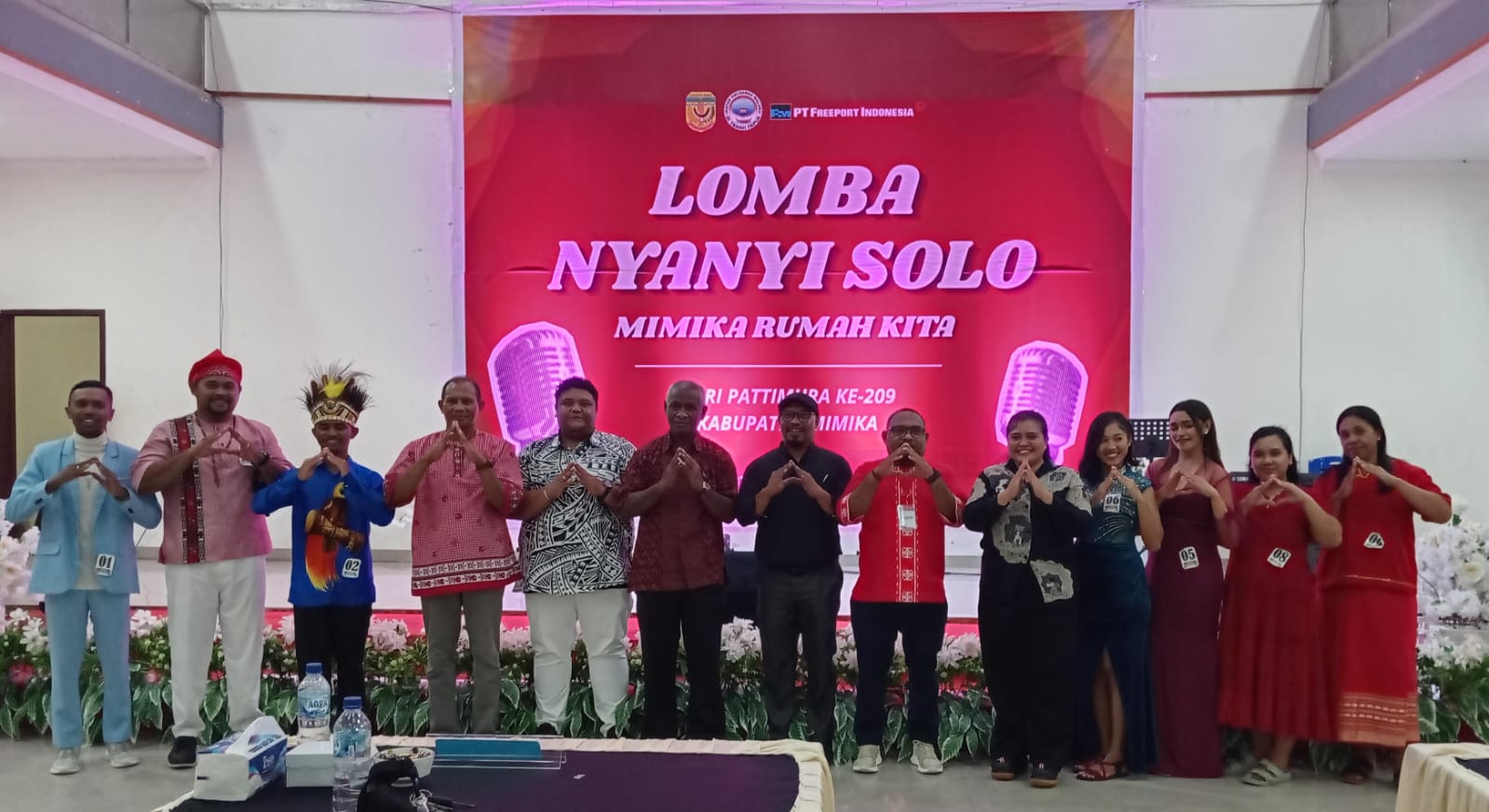 Lomba Nyanyi “Mimika Rumah Kita” Gaungkan Persatuan Warga di Hari Pattimura ke-209