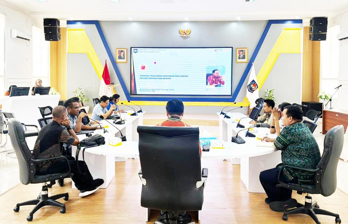 BRIDA Mimika Perkuat Kolaborasi Nasional untuk Percepat Riset dan Inovasi Daerah