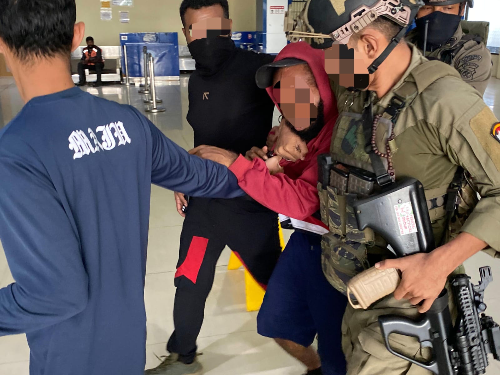 Satgas Damai Cartenz Tangkap Wadan KKB Kodap XVI Yahukimo