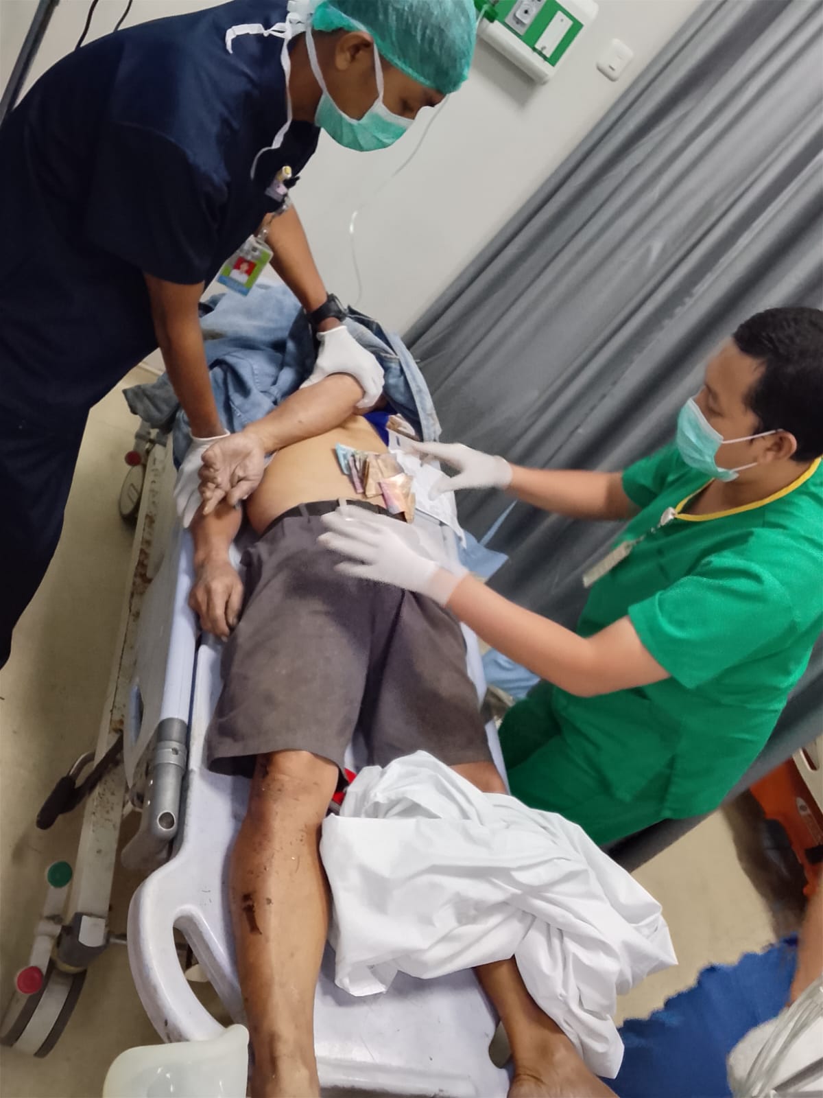 Laka Ganda di Jalan Bandara Lama, Satu Warga Mimika Meninggal Dunia