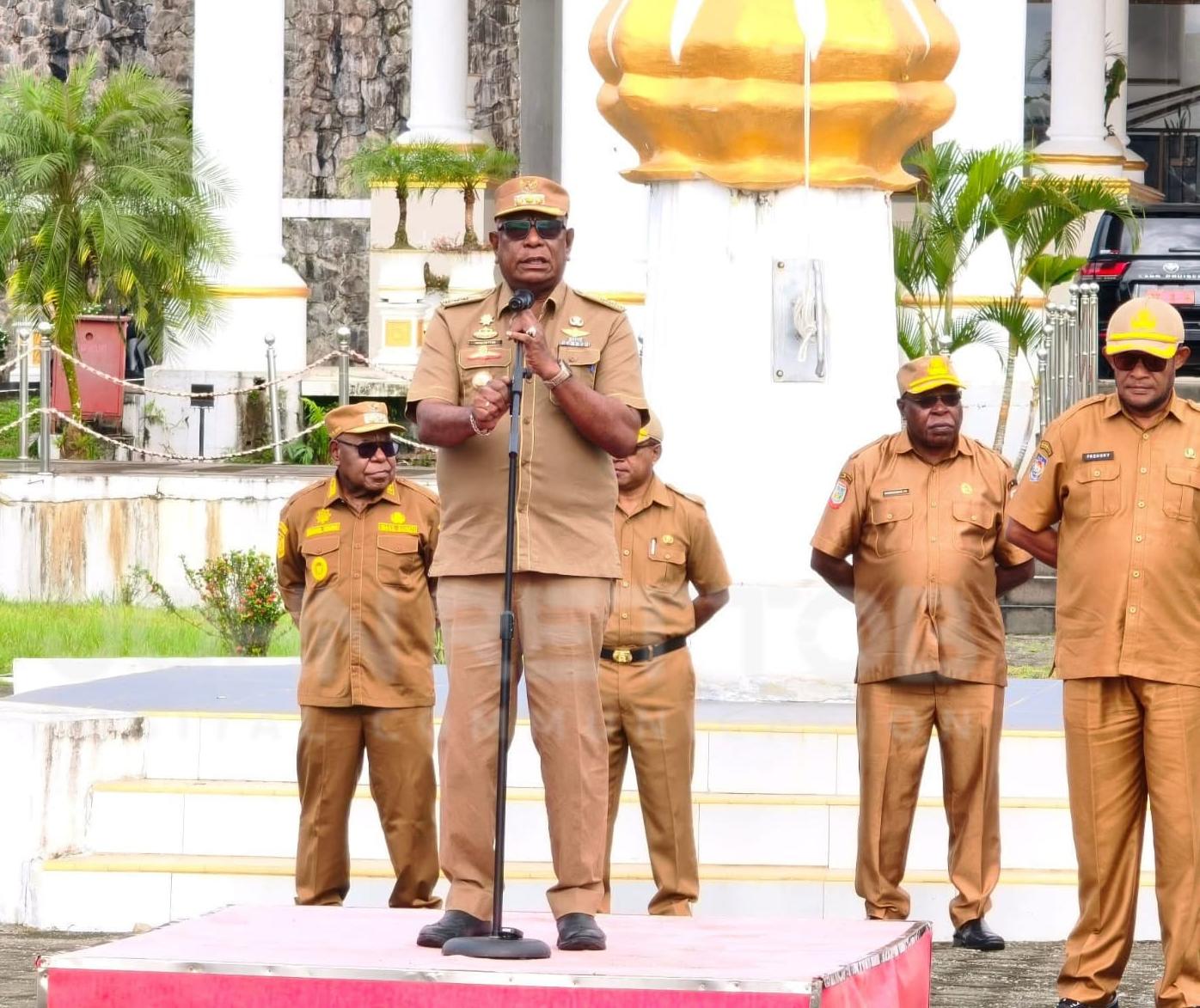 Masuk Mei 2026, Bupati Mimika Minta ASN Tak Lagi Kerja Tanpa Arah