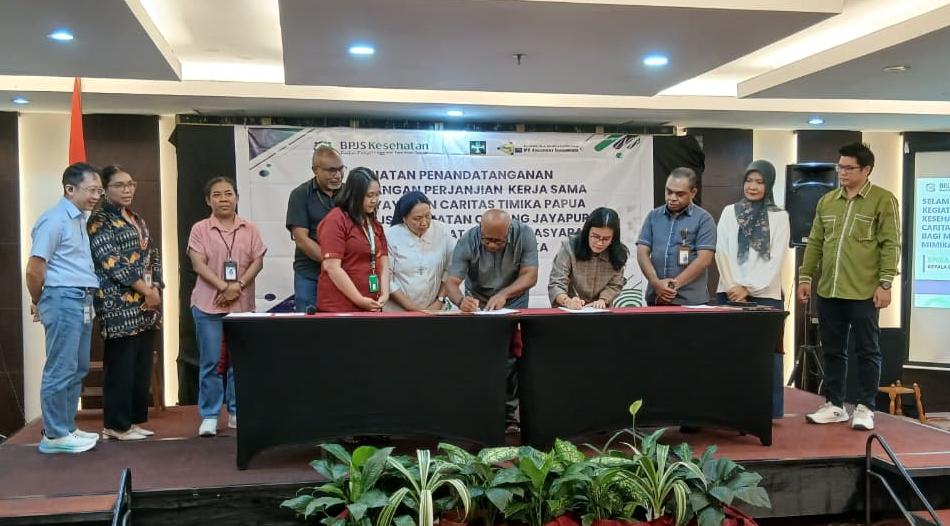Sinergi YPMAK–YCTP–BPJS Perpanjang Jaminan Kesehatan Masyarakat 7 Suku Mimika