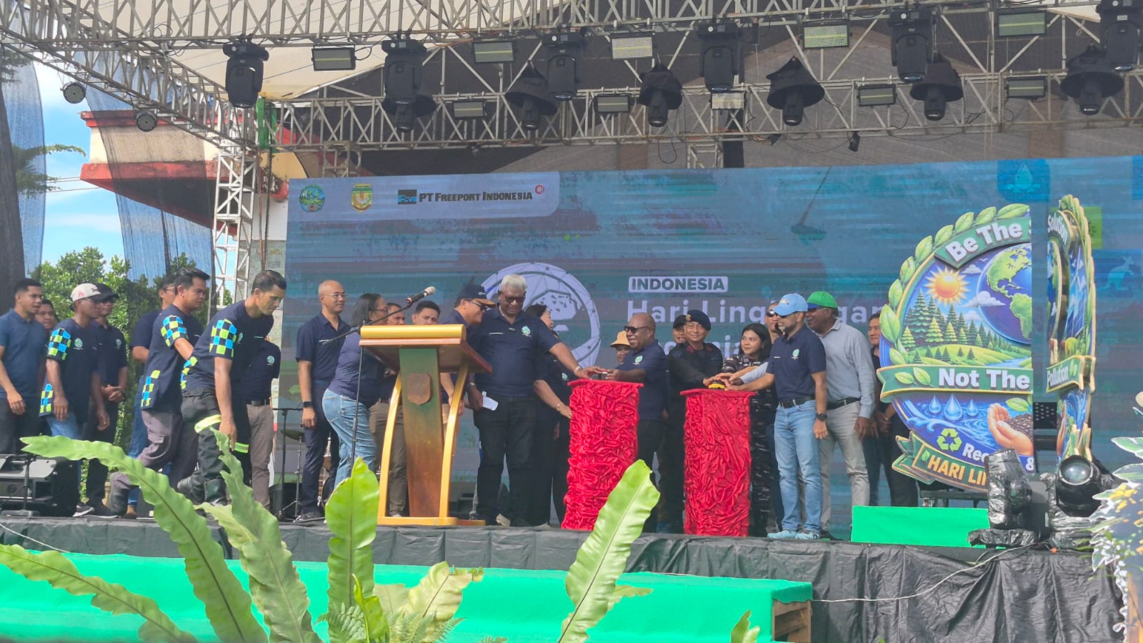 Pameran Lingkungan Hidup: Pemkab Mimika-PT Freeport Indonesia Luncurkan Program “ASRI” dan “Zero Waste”