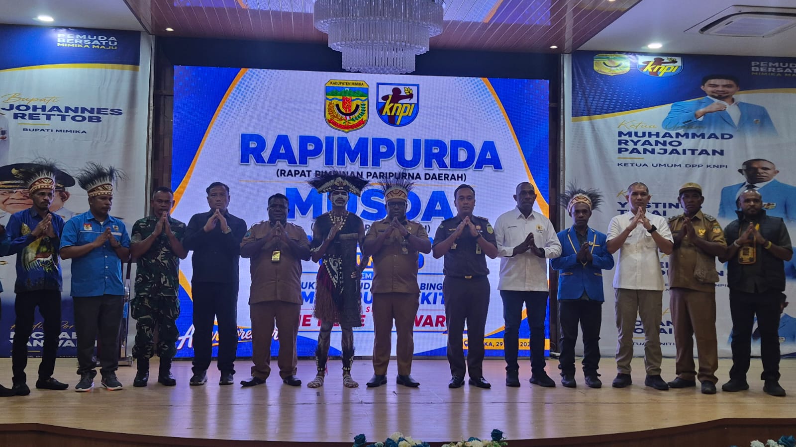 Rapimpurda dan Musda KNPI Mimika 2026 Resmi Digelar, Fokus Satukan Pemuda dan Perkuat Sinergi