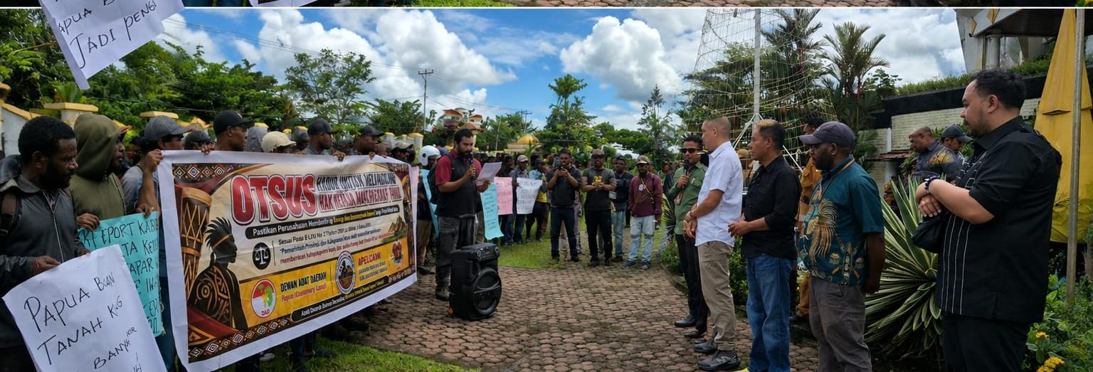 Gelar Aksi Demo Damai di DPRK Mimika, Berikut 10 Tuntutan Apelcami