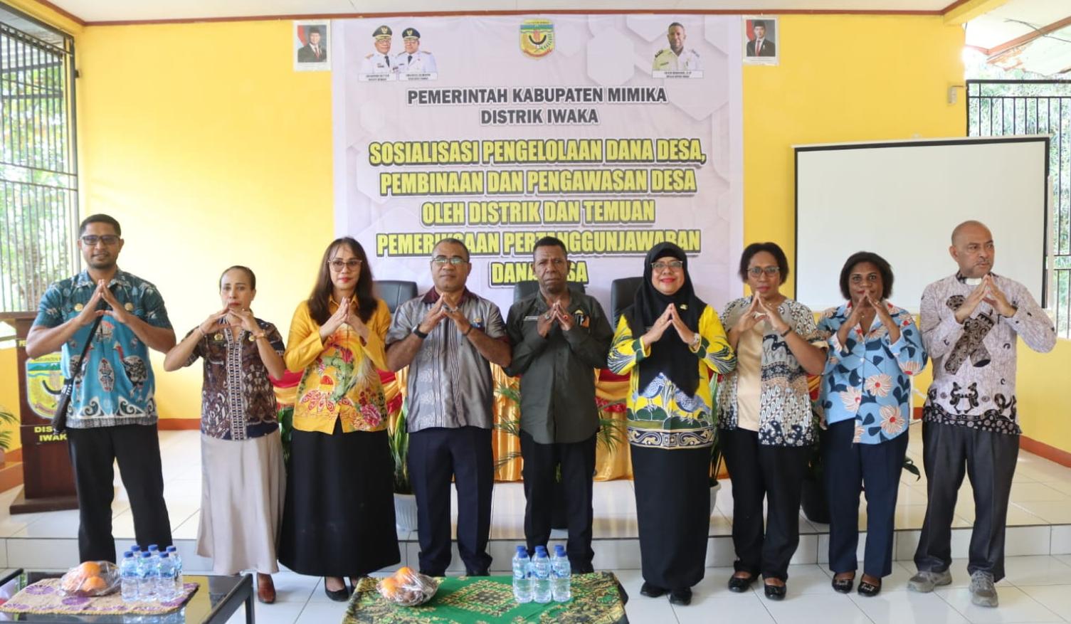 Pemkab Mimika Tekankan Akuntabilitas Pengelolaan Dana Kampung