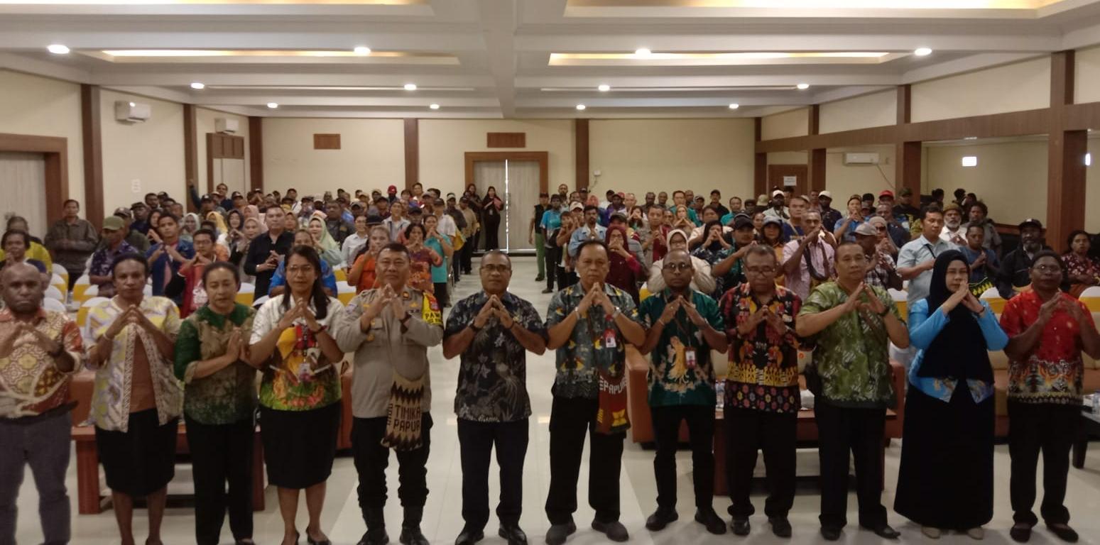 Pemkab Mimika Dorong Tata Kelola Pemerintahan Berbasis Partisipasi Warga