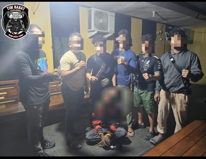 Tim Babat Satreskrim Polres Mimika Tangkap Pelaku Penikaman Maut di Pelabuhan Poumako
