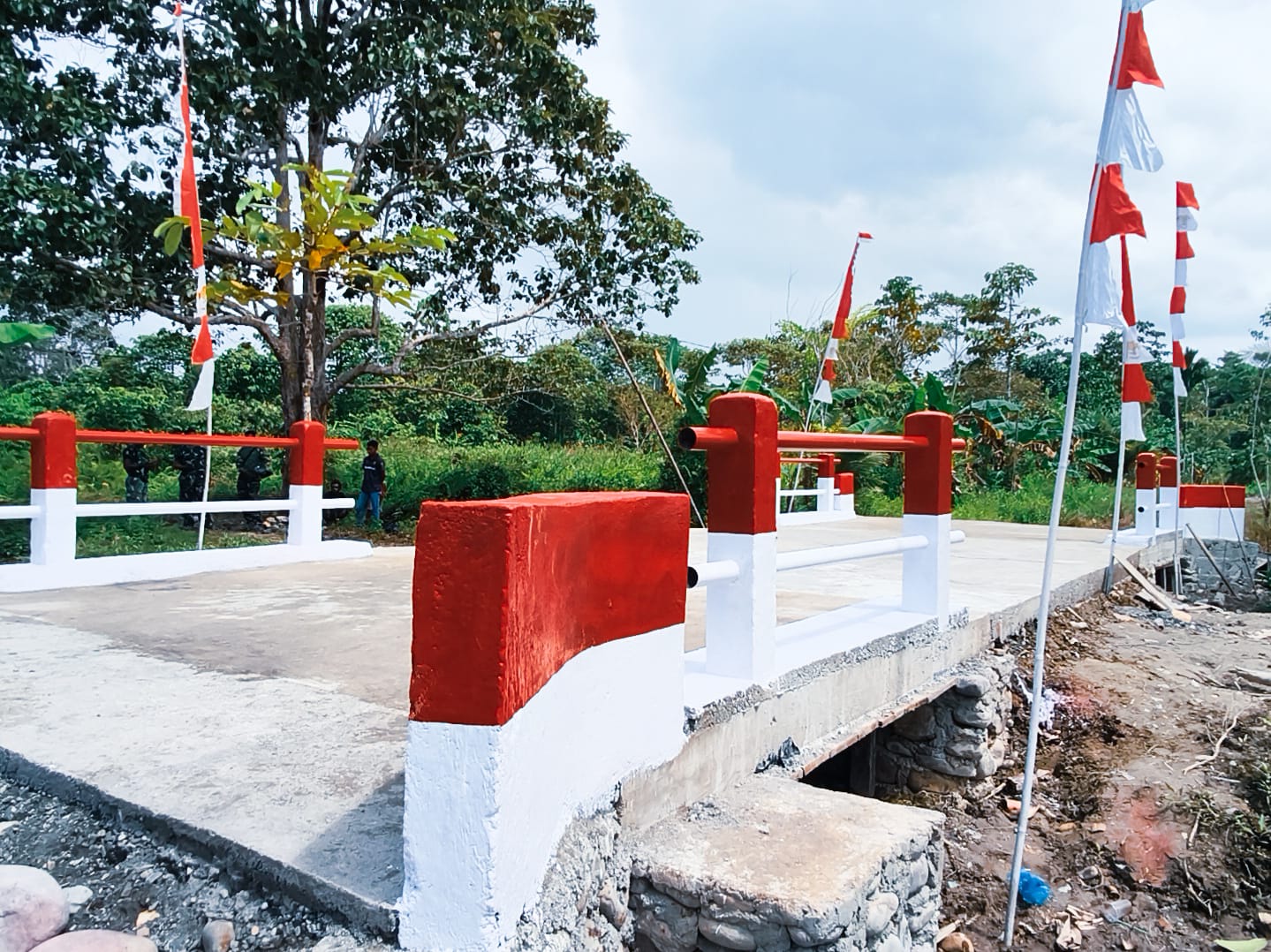 Jembatan Garuda Kampung Kaugapu Rampung, Dandim 1710/Mimika: Perkuat Mobilitas dan Ekonomi Warga