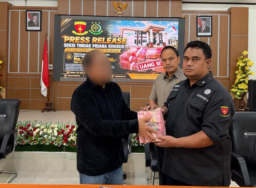 Penyidikan Korupsi Lahan Perkebunan Berlanjut, Kejari Mimika Sita Uang Rp300