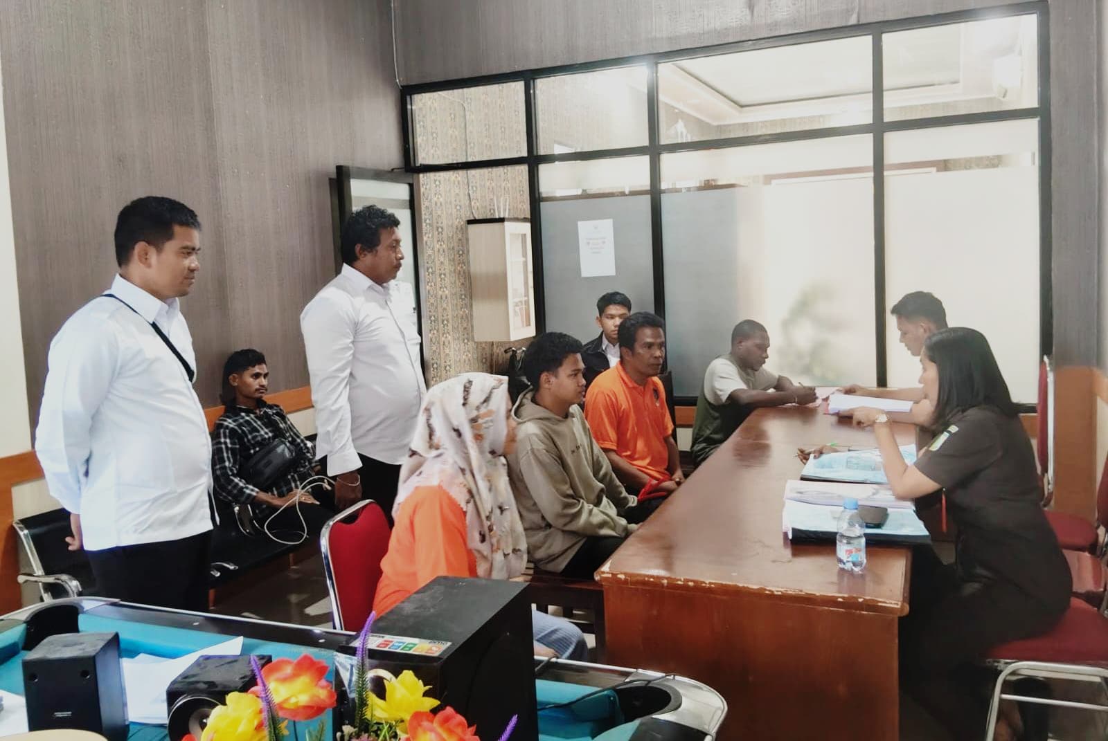 Tiga Tersangka Kasus Sabu di SP 4 Resmi Dilimpahkan ke Kejari Mimika