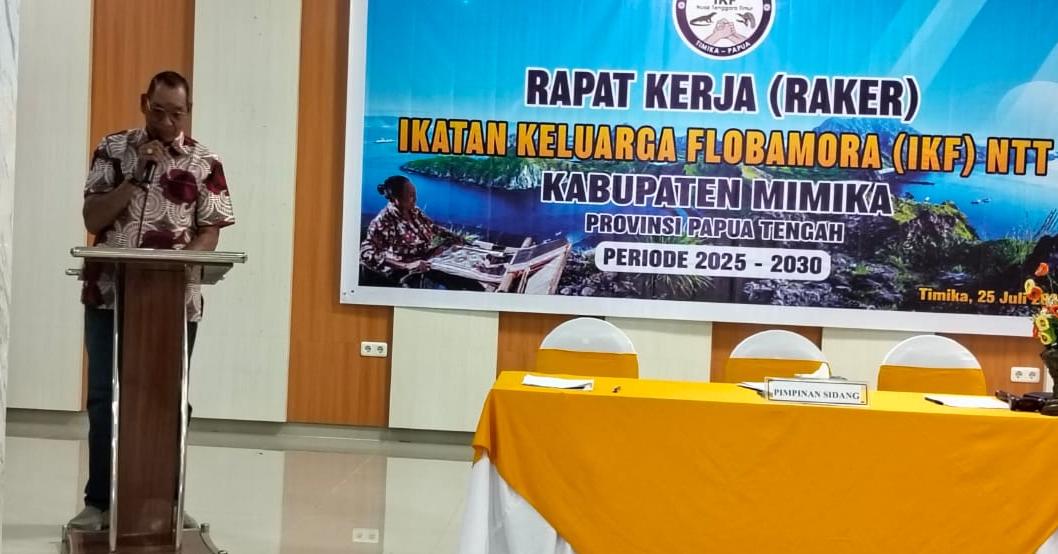 Gabriel Zezo Ajak Warga Flobamora Perkuat Persatuan Lewat Raker