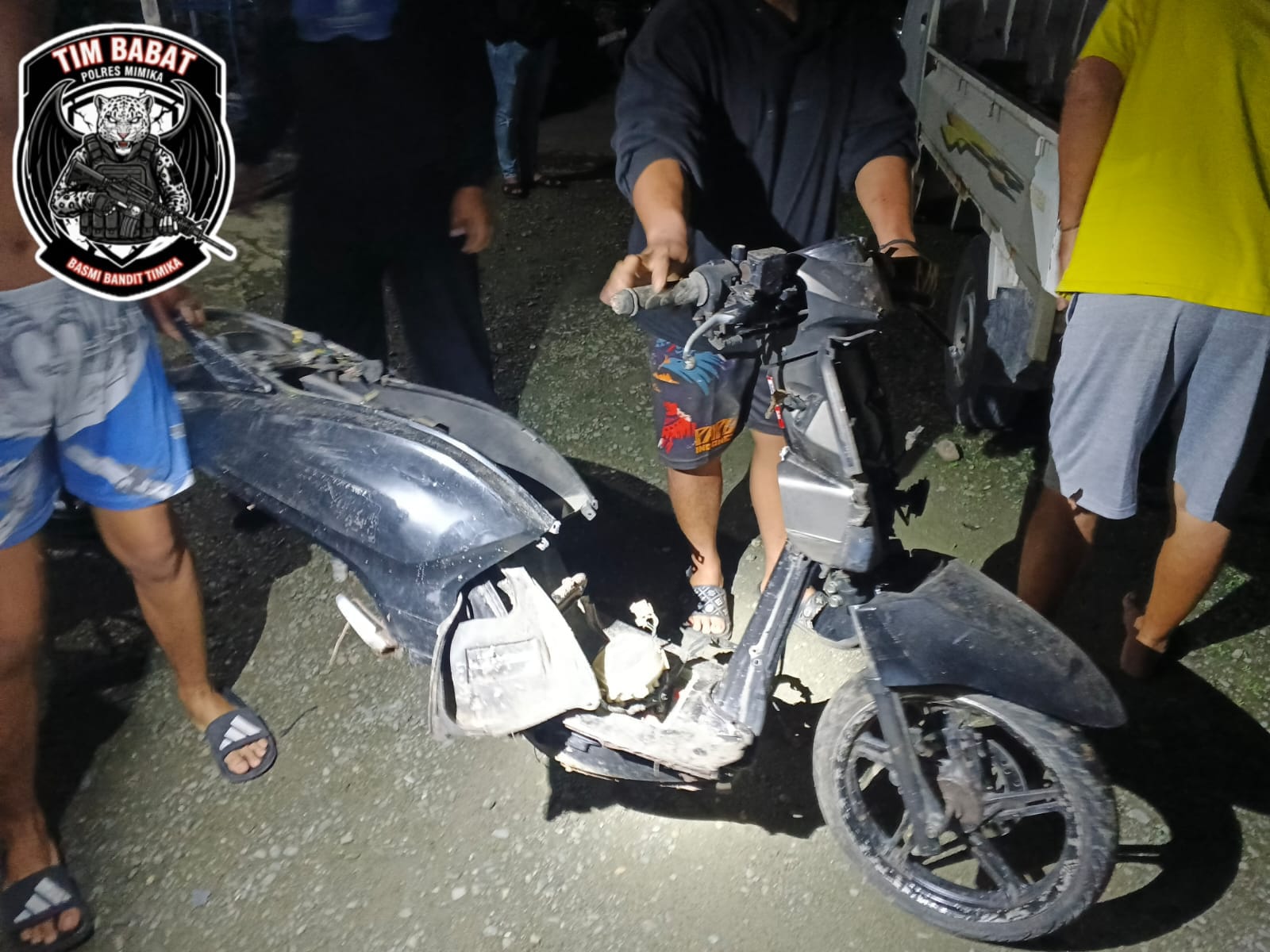 Lagi, Tim Babat Polres Mimika Tangkap Terduga Pelaku Curanmor di SP I–SP IV