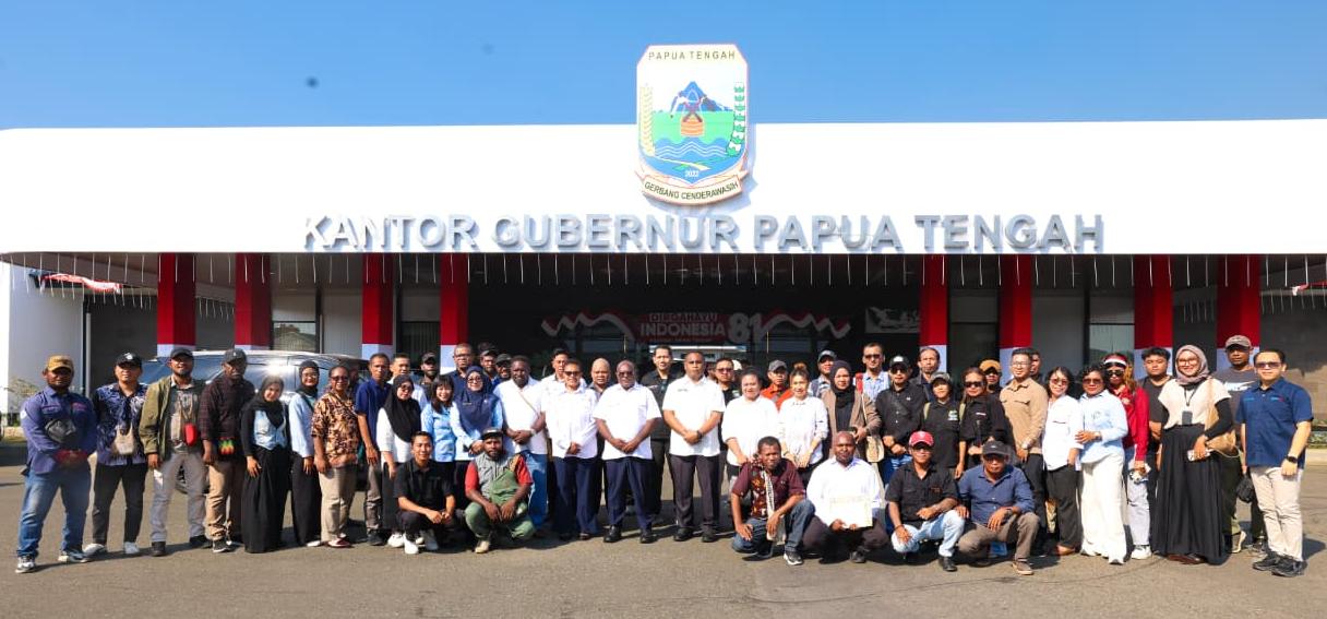 Pemprov Papua Tengah Gandeng 31 Media Perkuat Sinergi Pembangunan