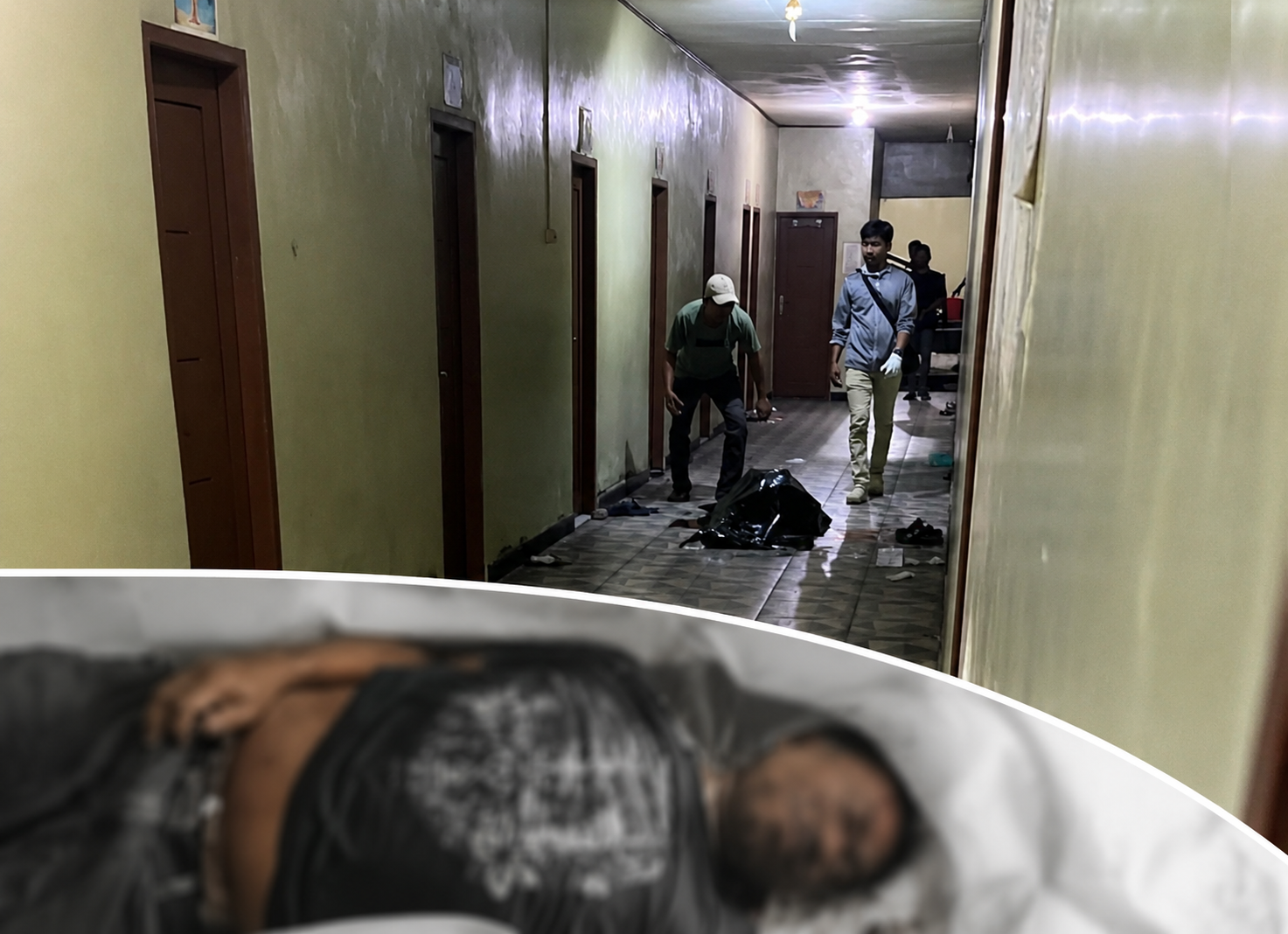 Sopir Taksi Gelap Tewas Bersimbah Darah di Wisma Pacifik Kilo 10, Polisi Amankan Terduga Pelaku