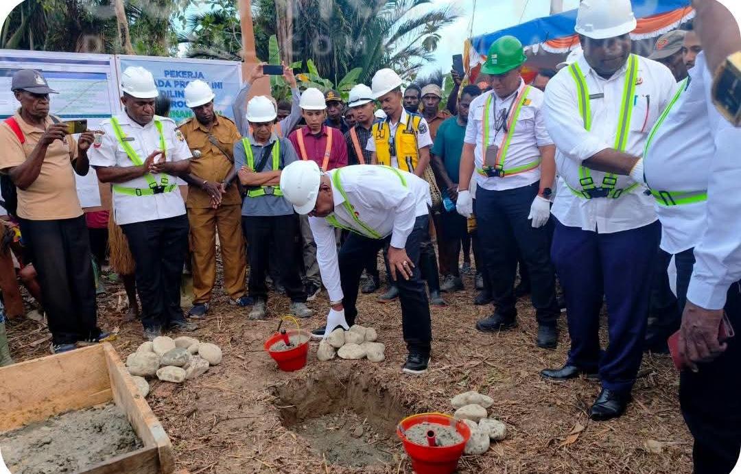 Perkuat Akses Wilayah Pedalaman, Pemkab Mimika Gelontorkan Rp15 Miliar Bangun Jembatan Miyoko